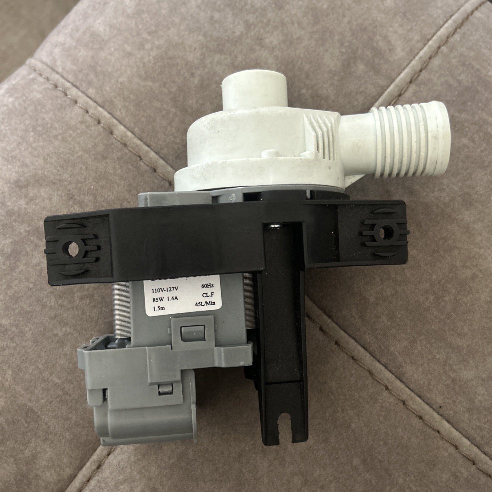 UPGRADED W10536347 W10155921 W10049390 Washer Drain Pump No Hose/ Clamps / Screw - Image 2