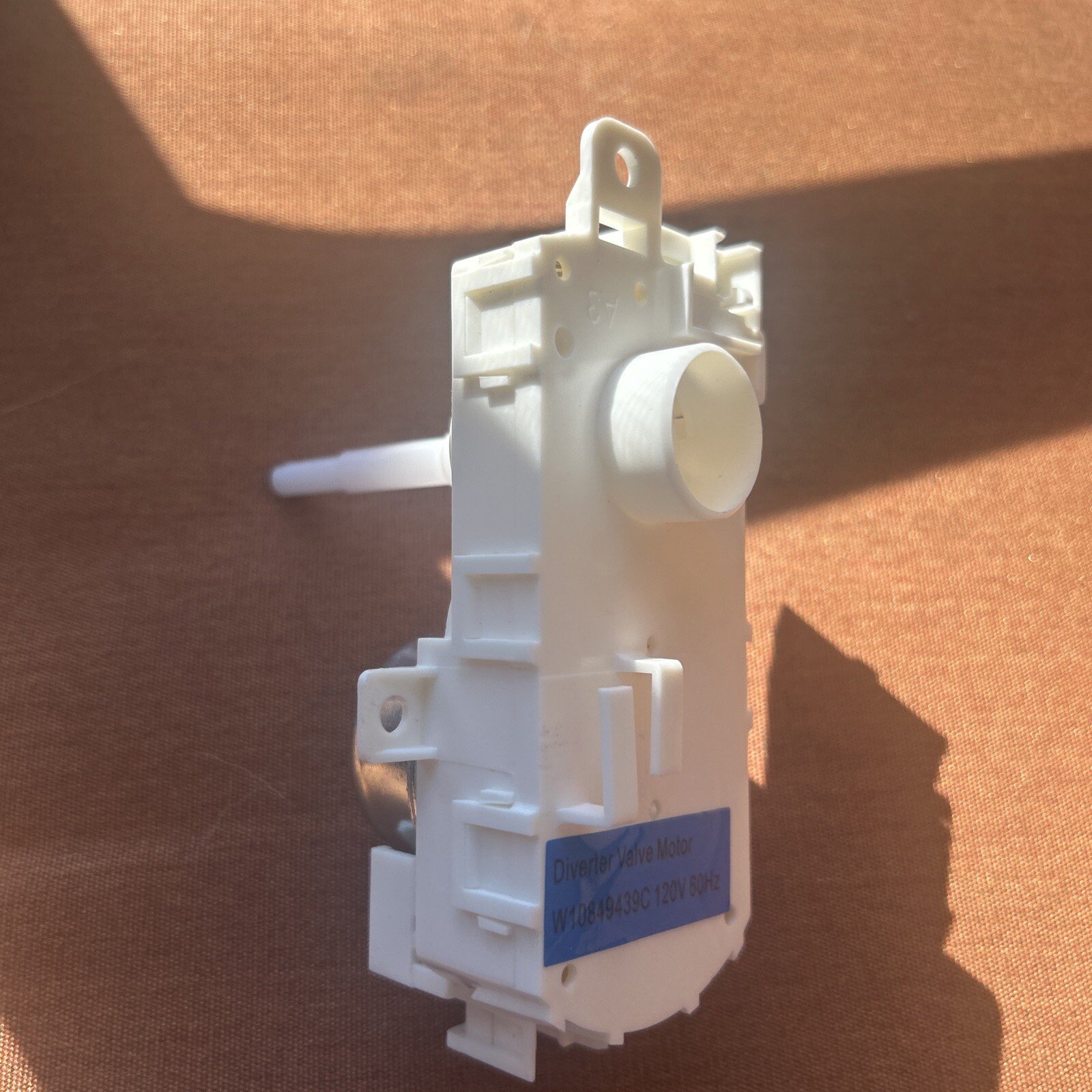 Whirlpool WDTA50SAHZ0 Dishwasher Diverter Motor W10849439C 120V 60Hz New No Box