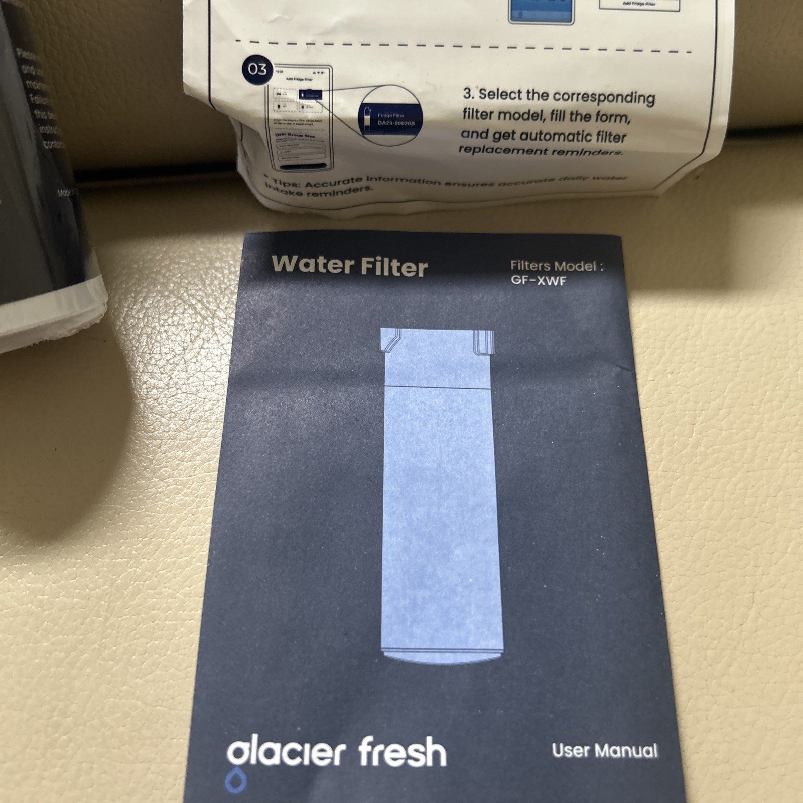 2 Pc Sealed Glacier Fresh For Refrigerator Water Filter Activated Carbon GF-XWF - Image 4