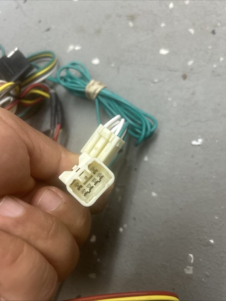 56149 Vehicle-Side 4-Pin Trailer Wiring Harness Select Hyundai Accent Sedan