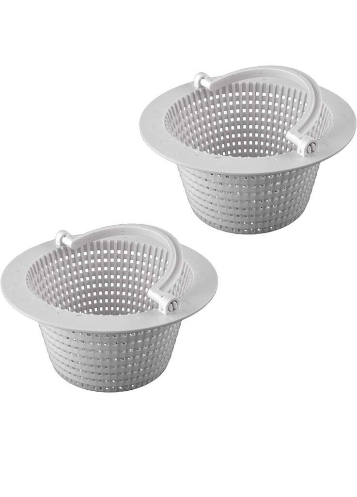 2 PCs  OEM SPX1091C Above Ground Pool Skimmer Basket for SPX1091LX SPX1091WM